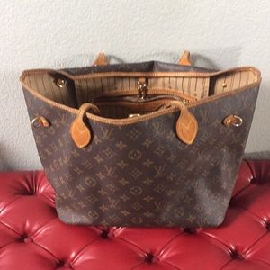 LV small Neverfull bag